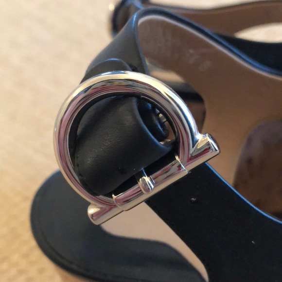 Ferragamo cork wedge sandals - Picture 3 of 8